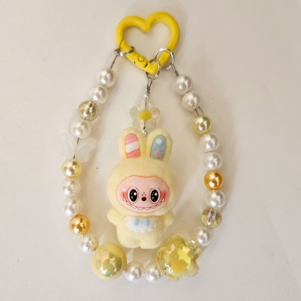 Labubu Keychain Purse Charm